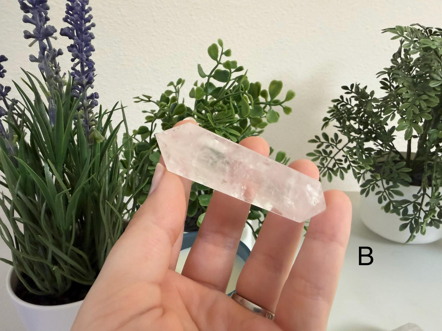 Clear Quartz Double Terminated Points