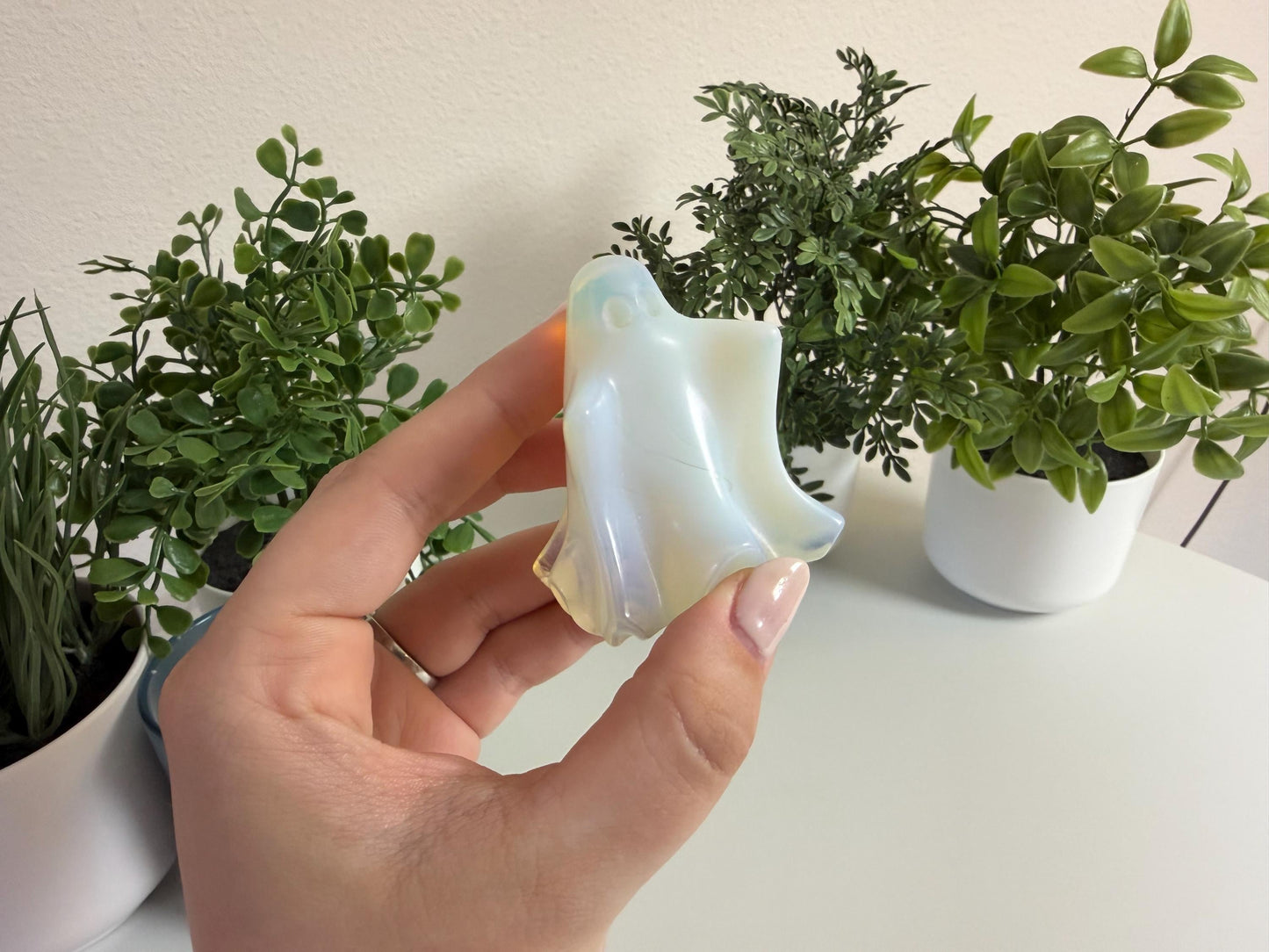 Opalite Ghost Carving