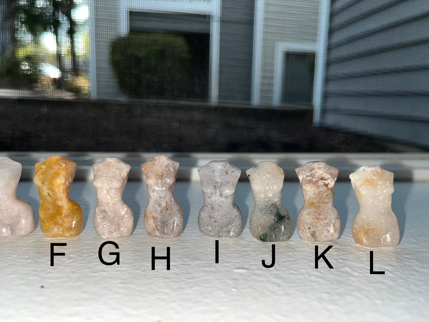 Mini Pink Amethyst Goddess Bodies