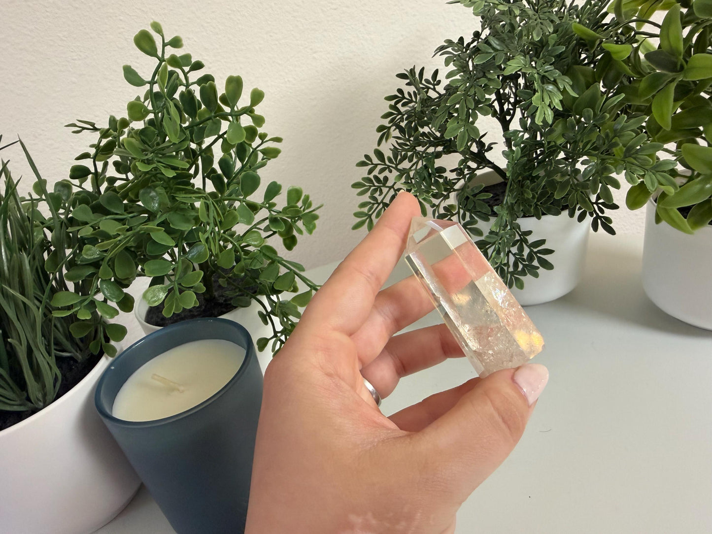 Clear Quartz Tower