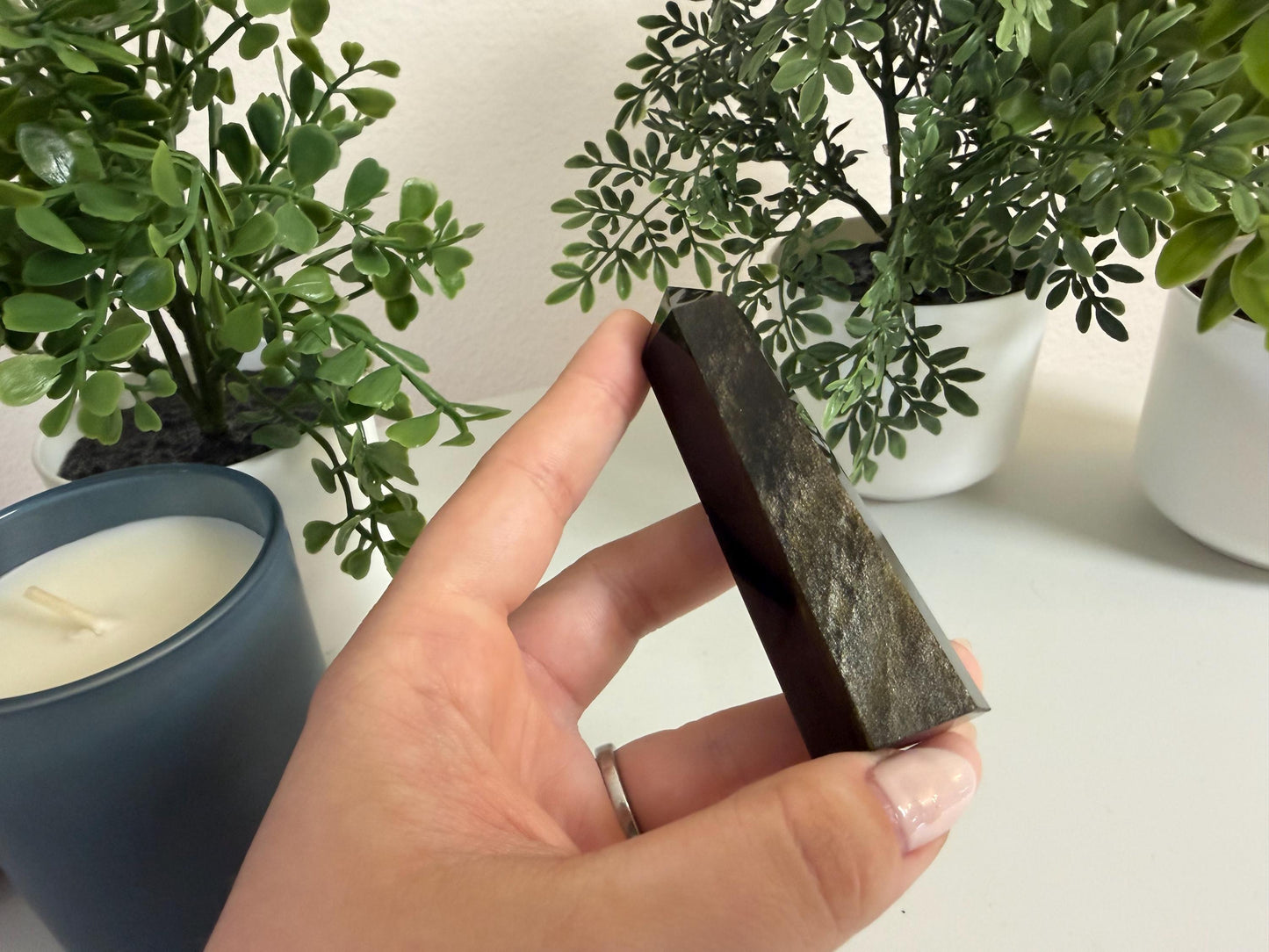 Golden Sheen Obsidian Tower