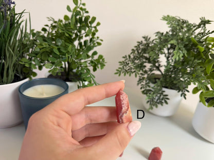 Rhodochrosite Crystal Point Tower