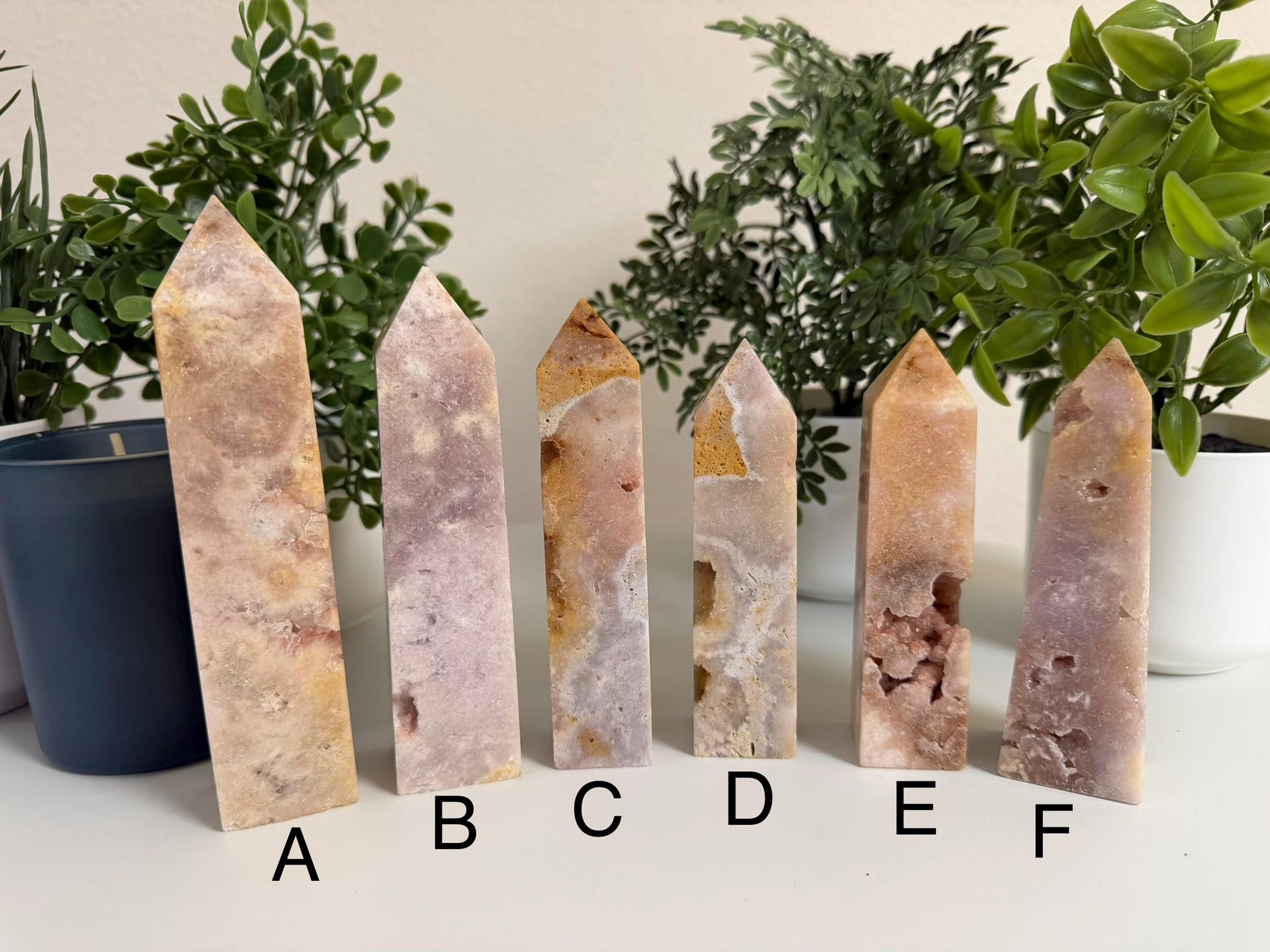 Pink Amethyst Towers
