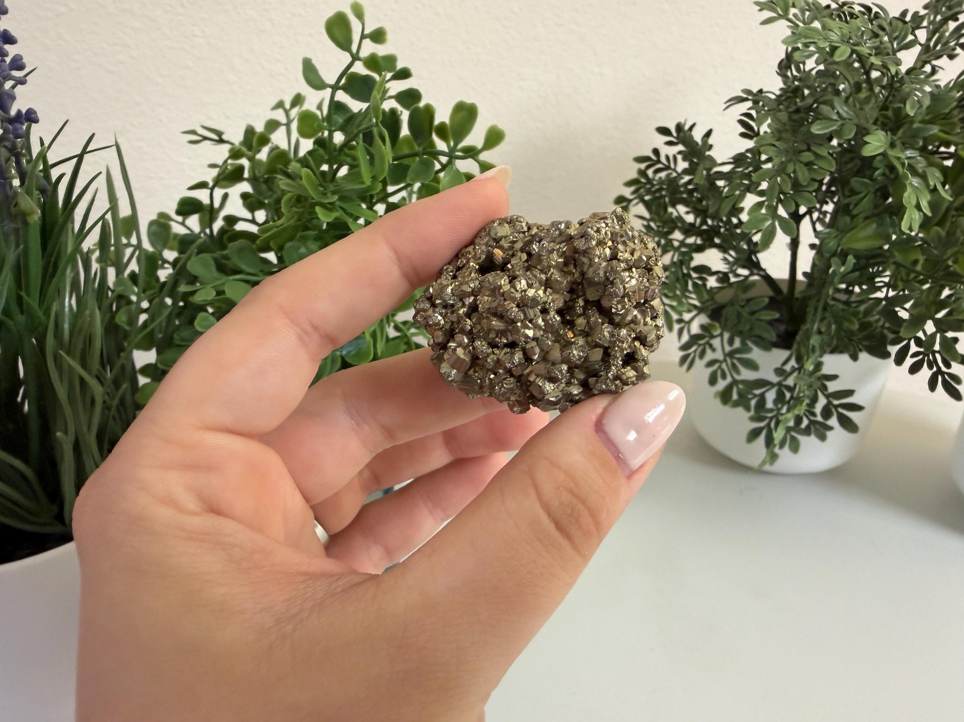 Raw Pyrite Cluster