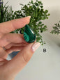 Malachite Tear Drop Cabochons