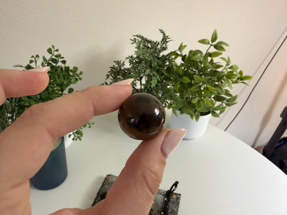 Smoky Quartz Mini Spheres