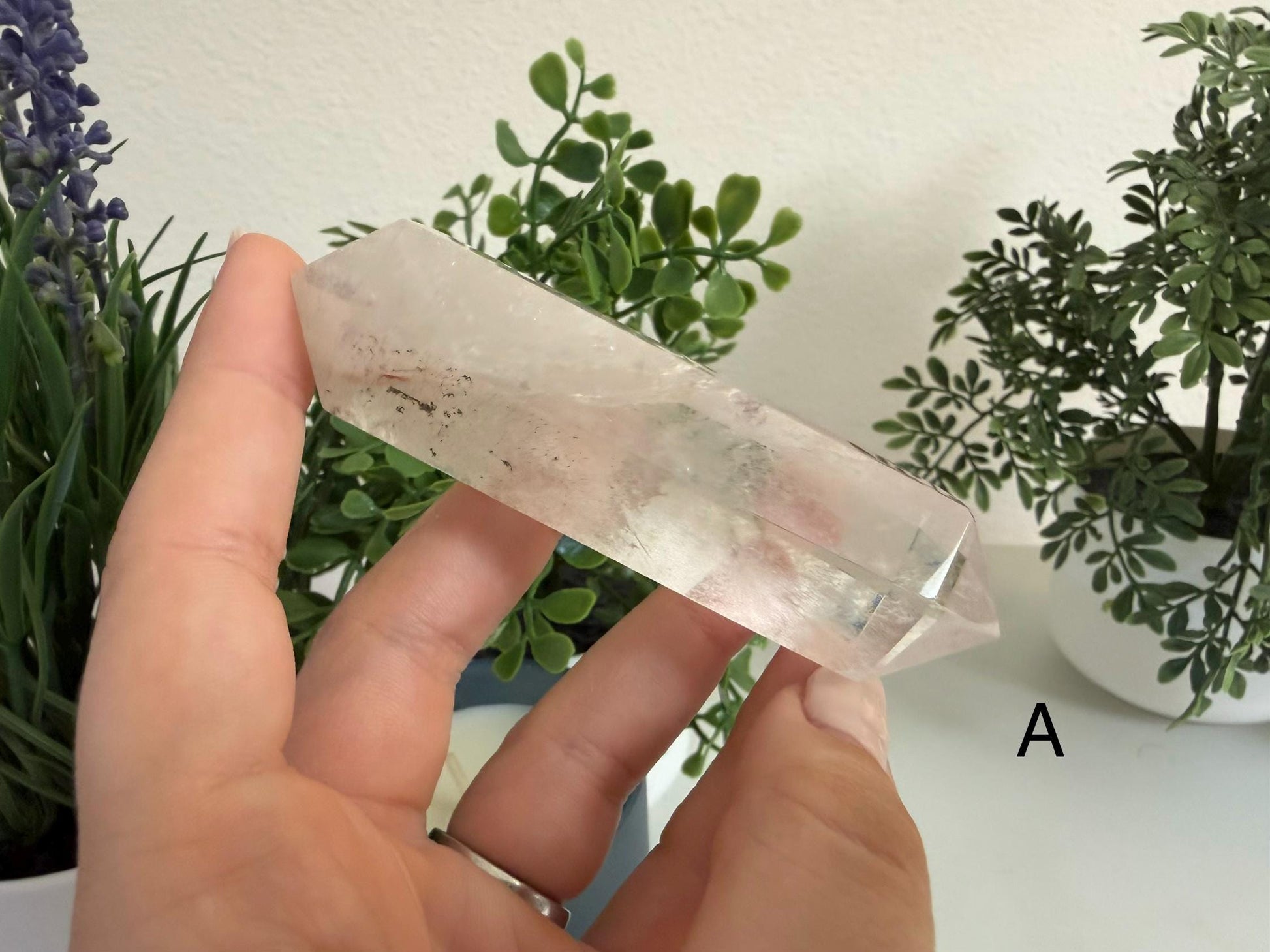 Clear Quartz Double Terminated Points