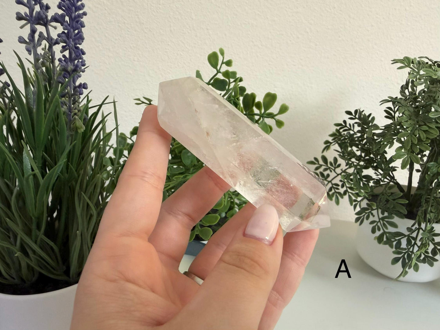 Clear Quartz Double Terminated Points