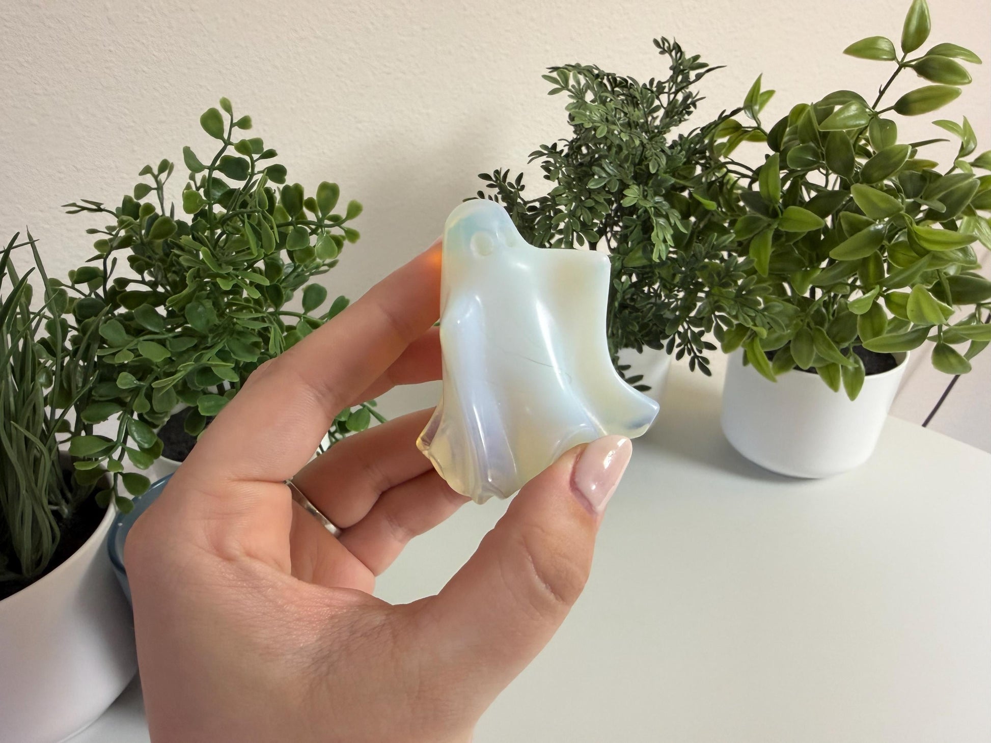 Opalite Ghost Carving