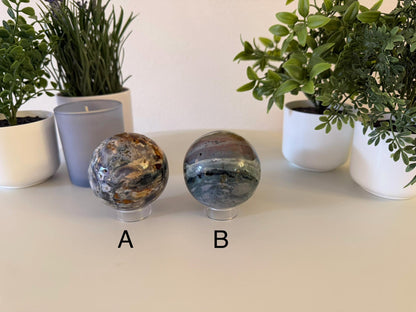 Ocean Jasper Spheres
