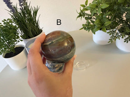 Ocean Jasper Spheres