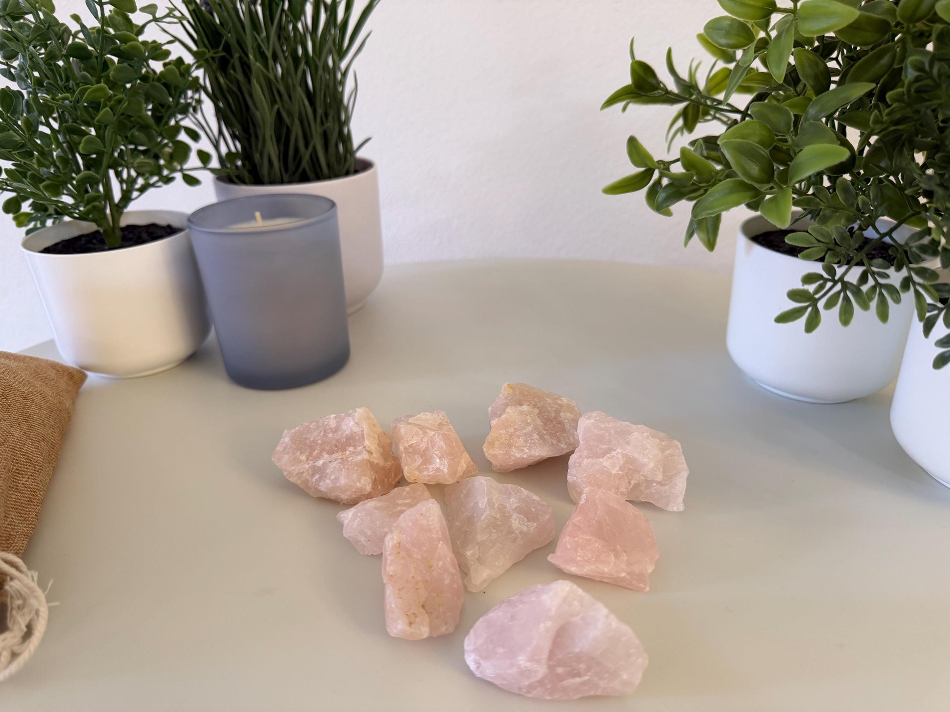 Raw Rose Quartz