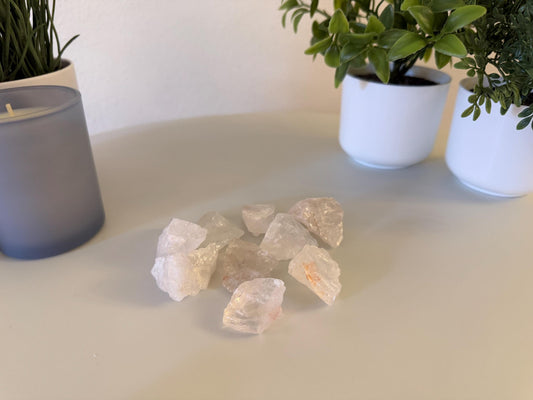 Raw Girasol Quartz Chunks