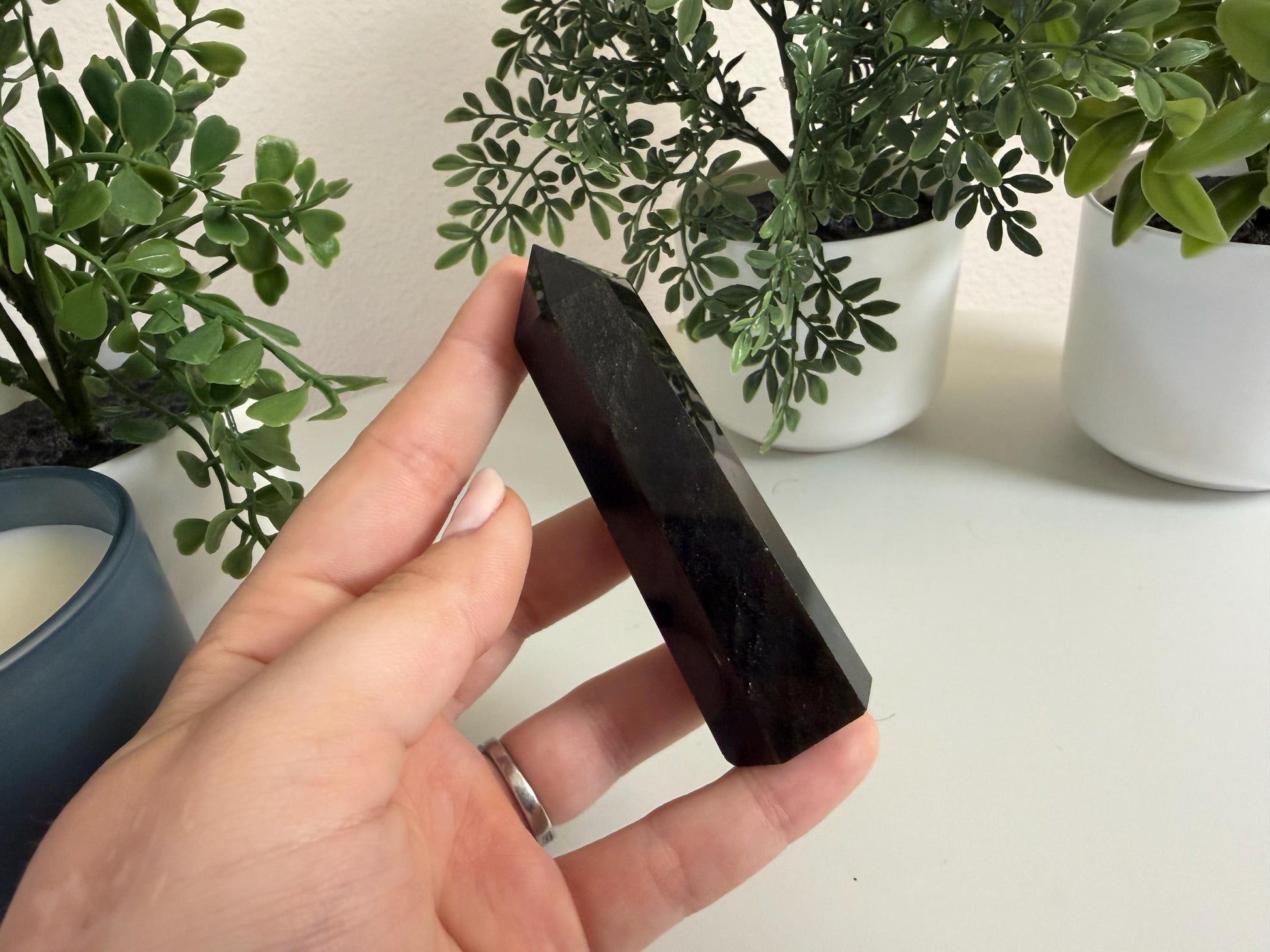 Golden Sheen Obsidian Tower