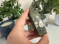 Pyrite & Moss Agate Towers