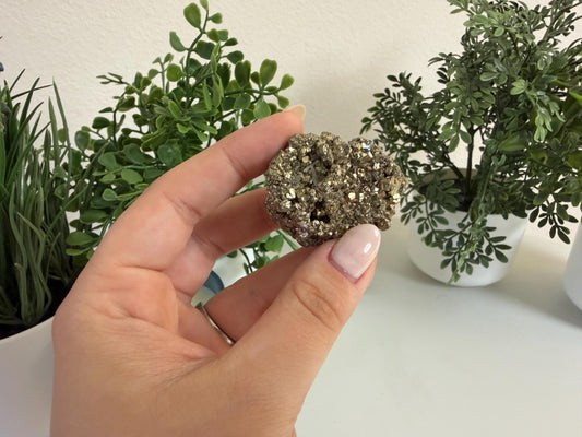 Raw Pyrite Cluster