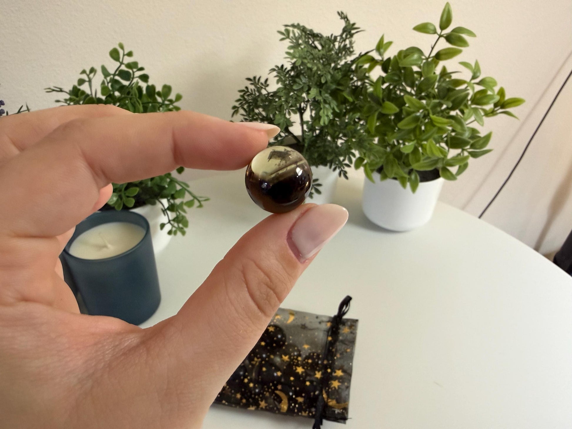 Smoky Quartz Mini Spheres