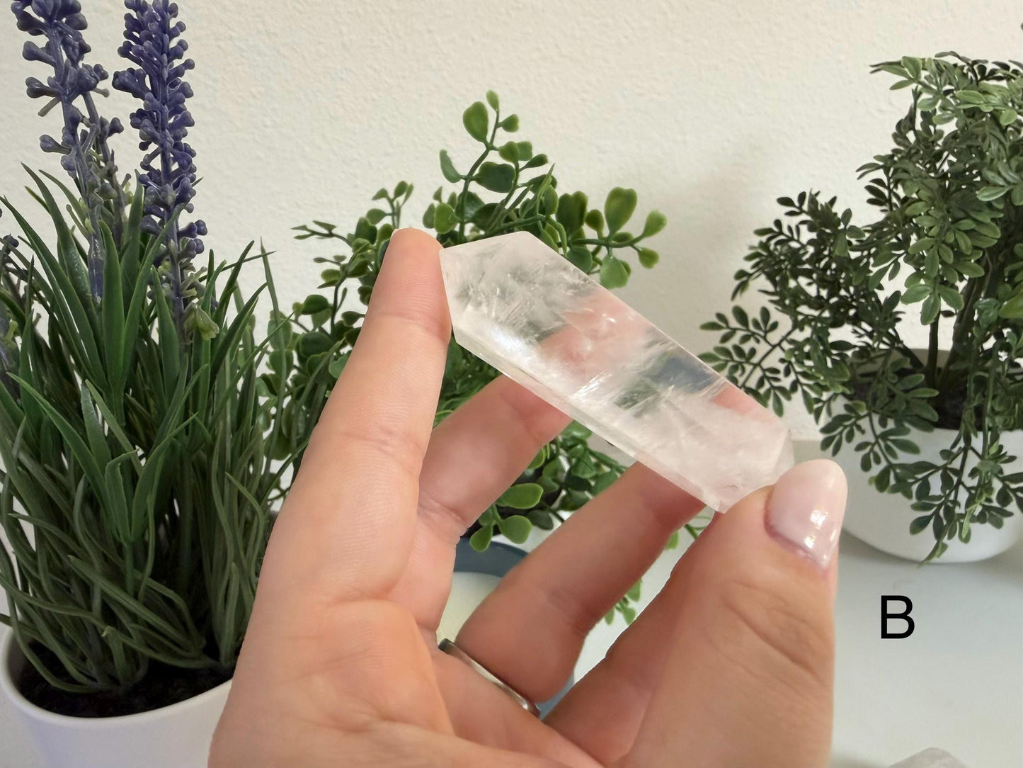 Clear Quartz Double Terminated Points
