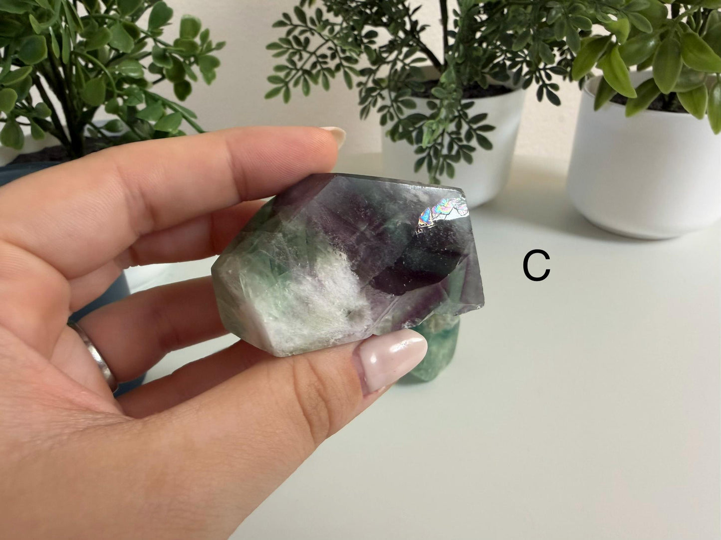 Fluorite Freeform Crystal