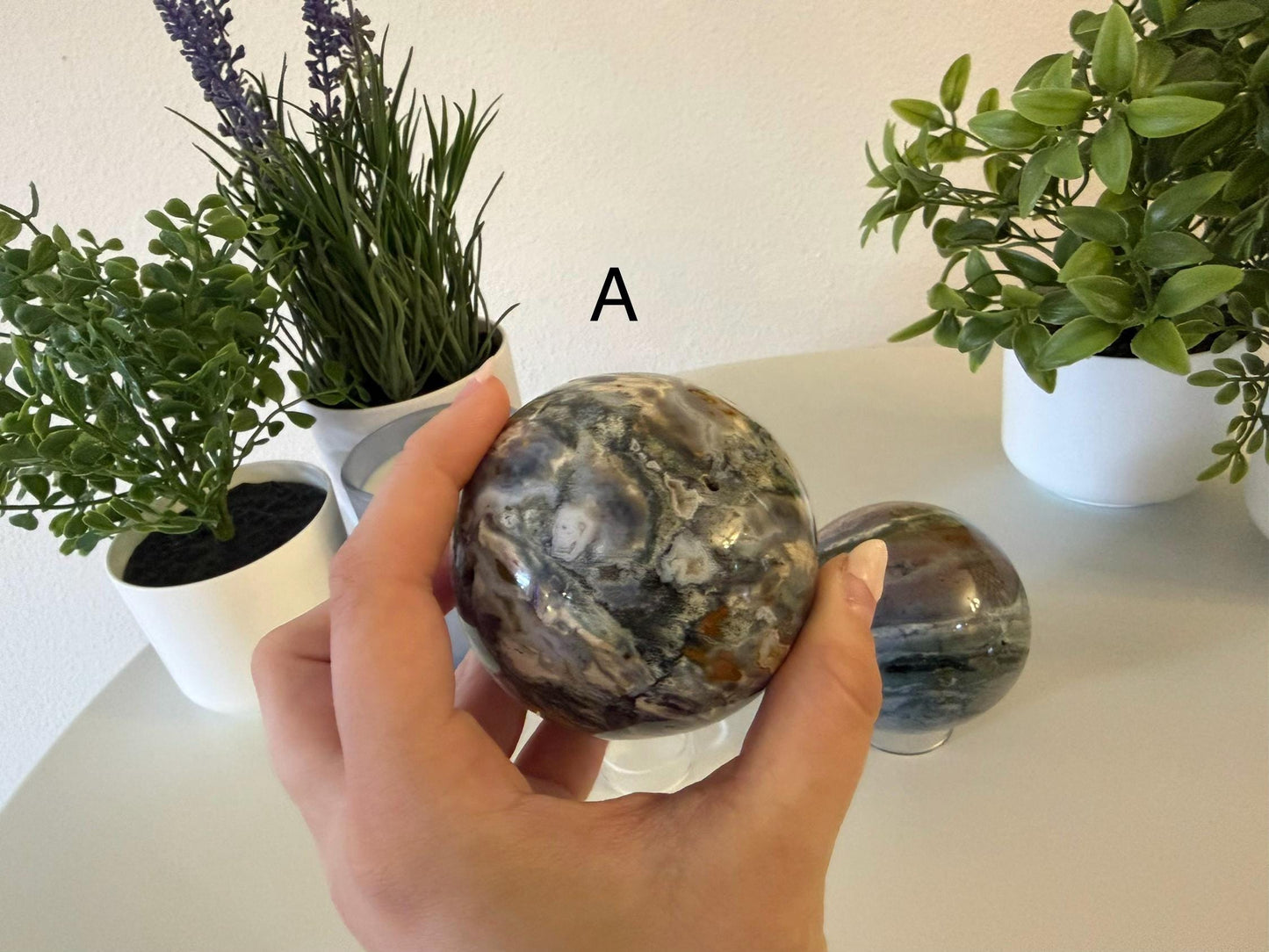 Ocean Jasper Spheres