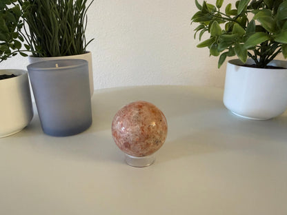 Polished Sunstone Sphere