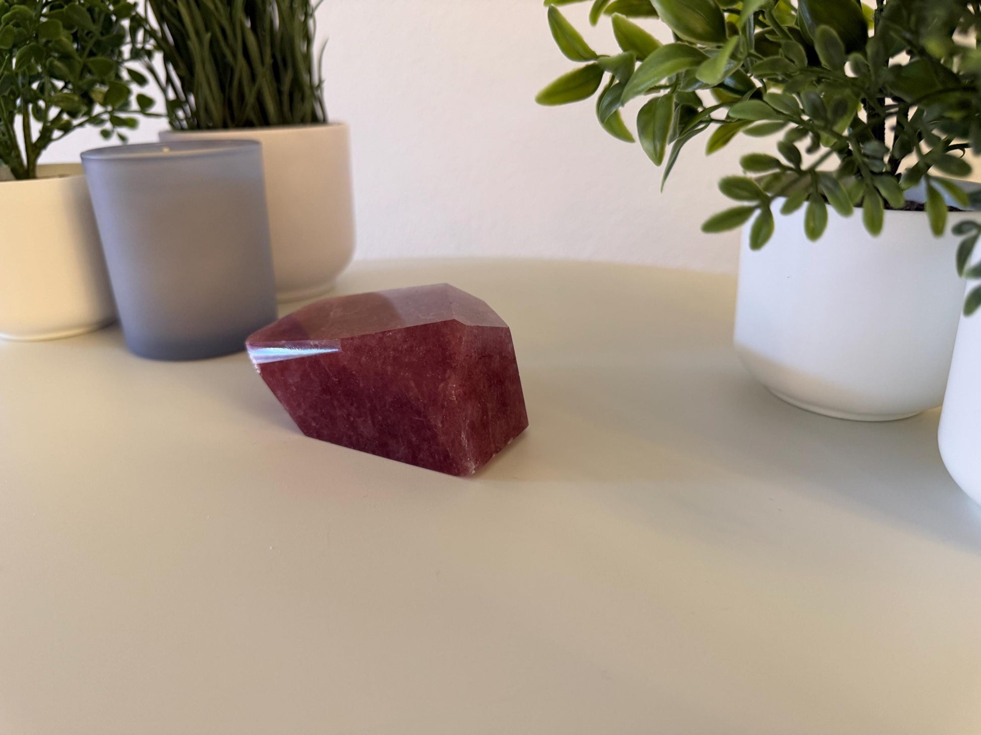 Strawberry Quartz Freeform