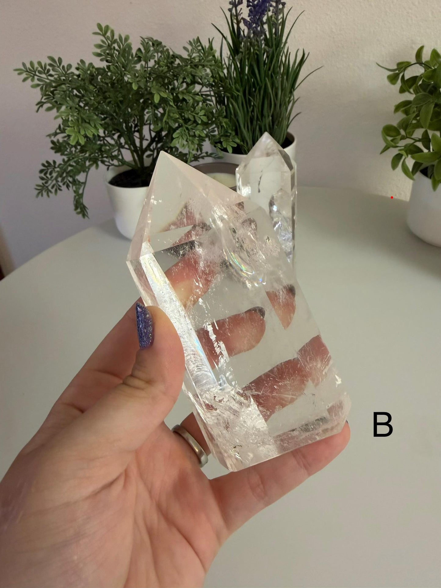 Clear Quartz Tower