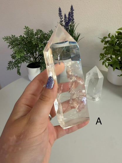 Clear Quartz Tower