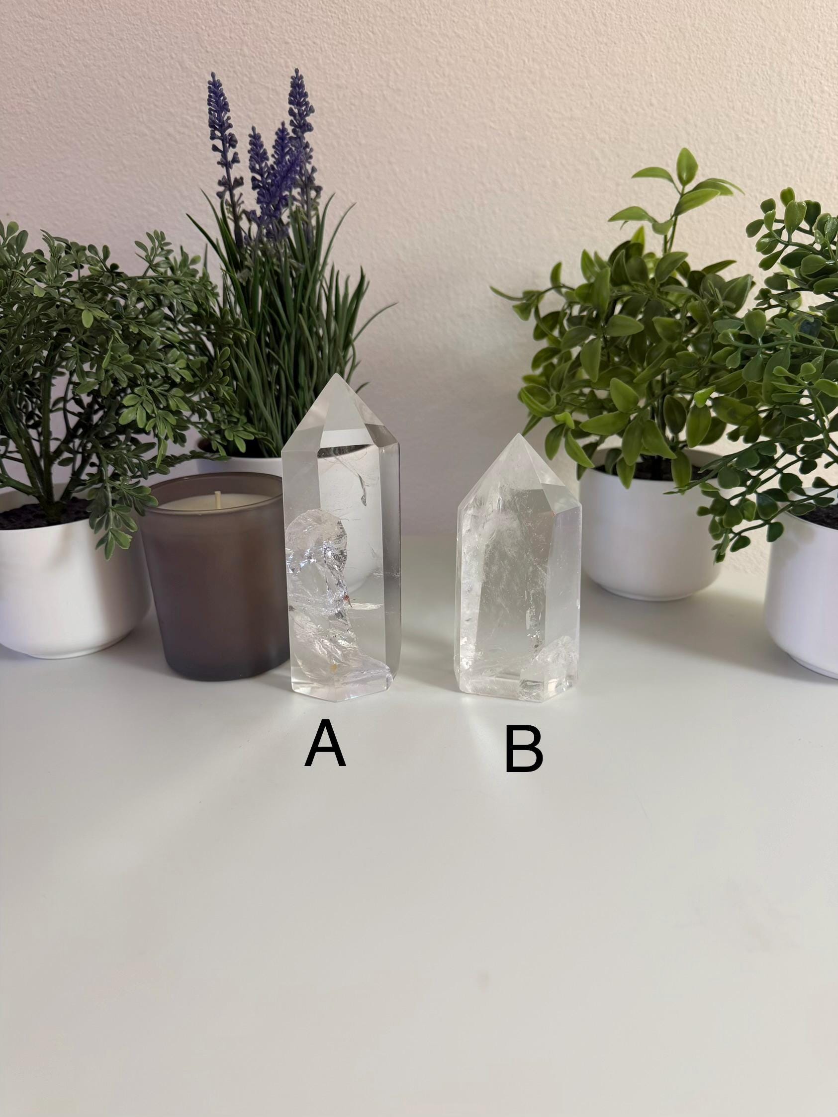 Clear Quartz Tower