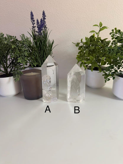 Clear Quartz Tower