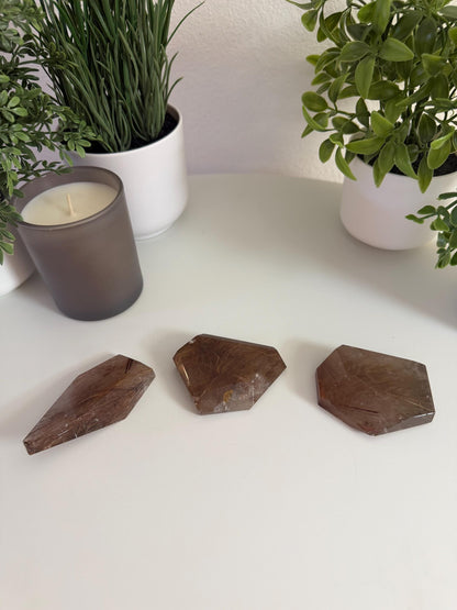 Golden Rutilated Quartz Freeform