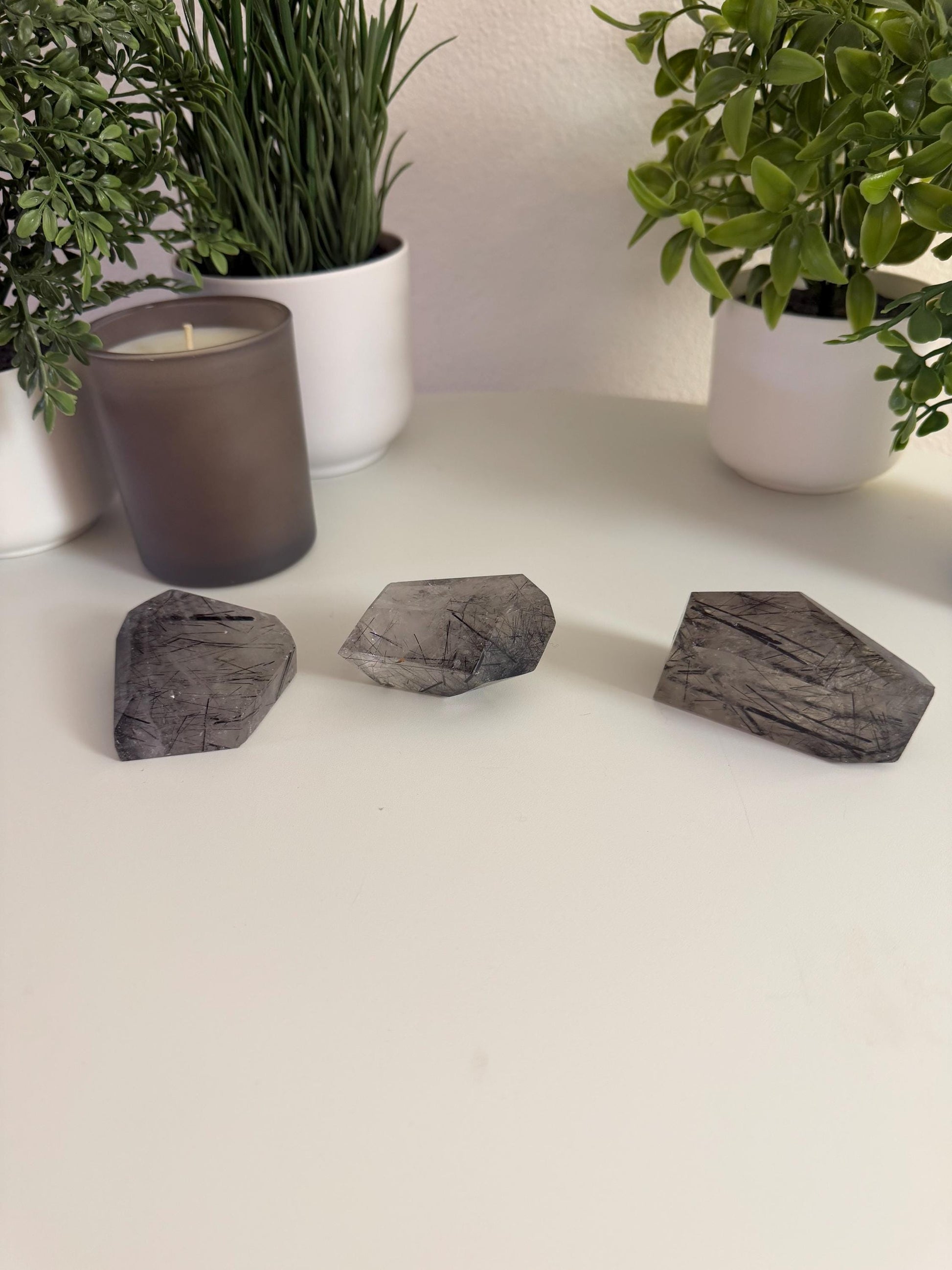 Black Rutilated Quartz Freeform