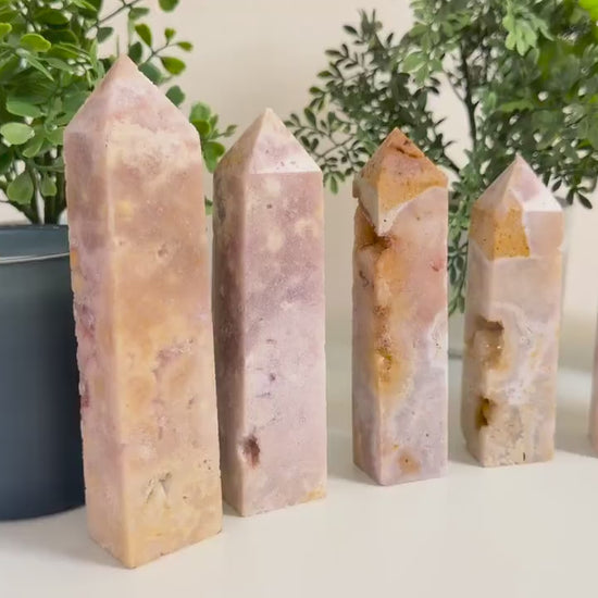 Pink Amethyst Towers