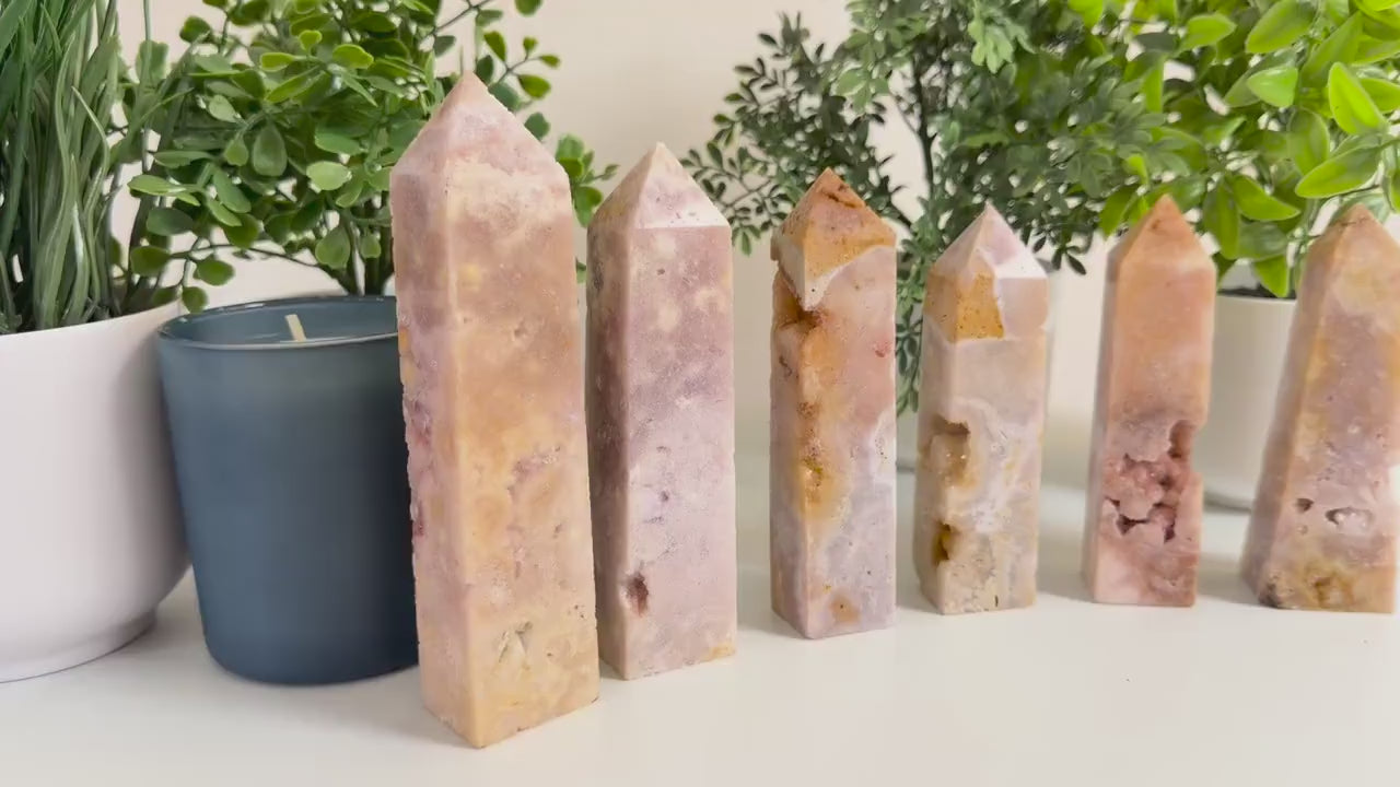 Pink Amethyst Towers