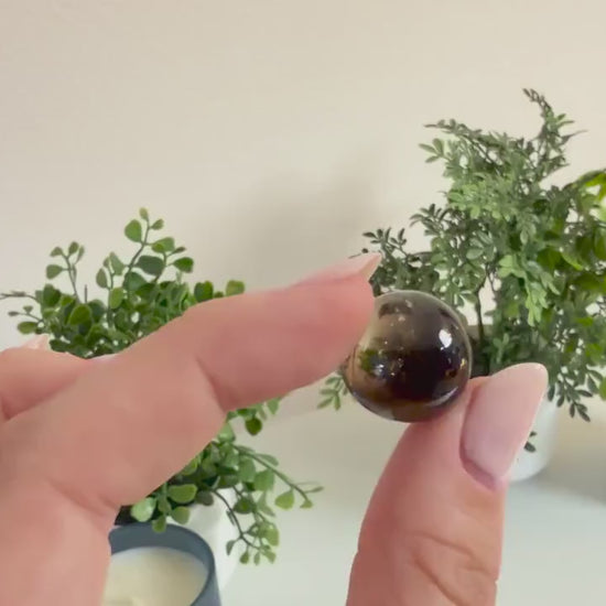 Smoky Quartz Mini Spheres