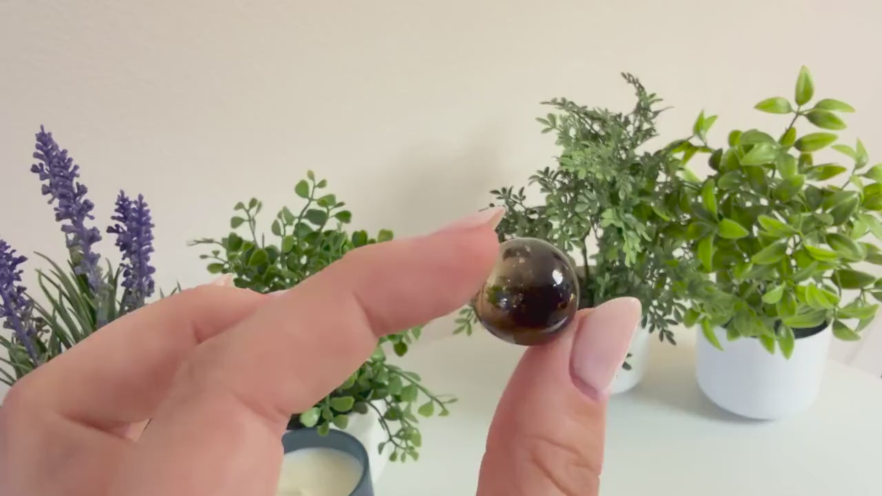 Smoky Quartz Mini Spheres