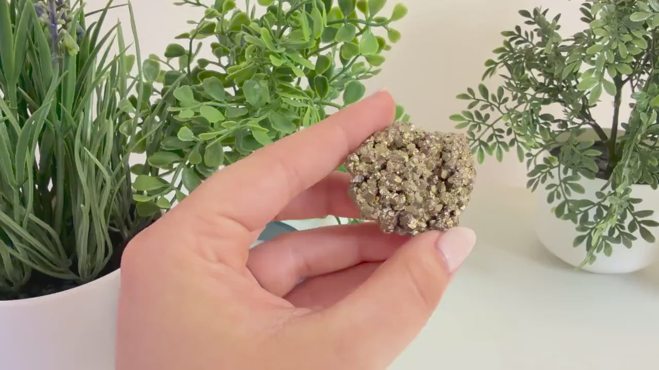 Raw Pyrite Cluster