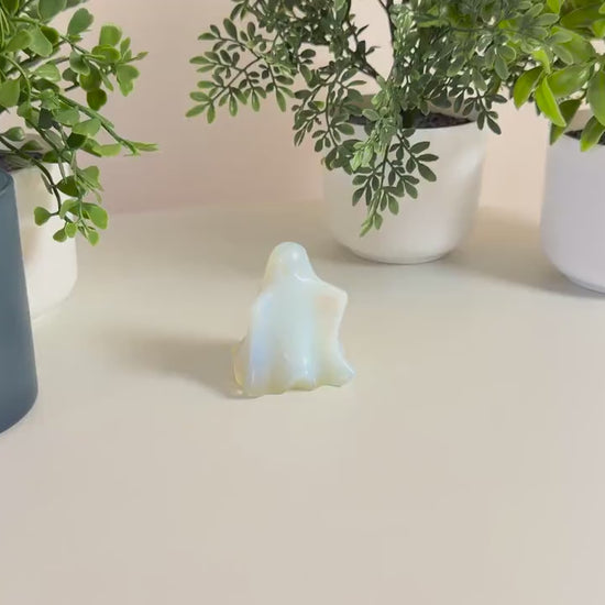 Opalite Ghost Carving