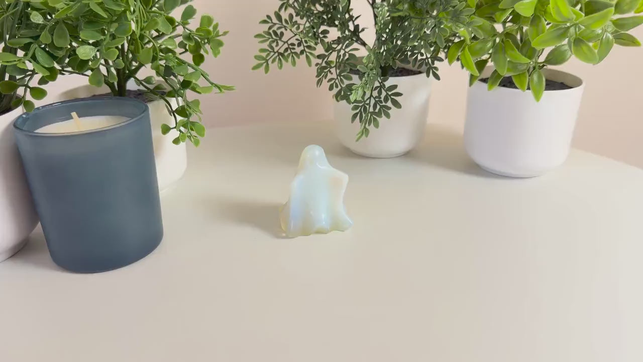 Opalite Ghost Carving