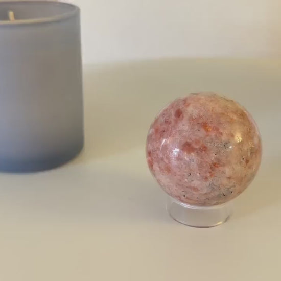 Polished Sunstone Sphere