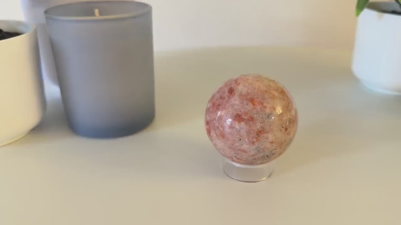 Polished Sunstone Sphere