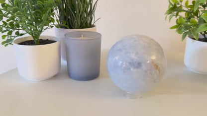 Blue Celestite Sphere