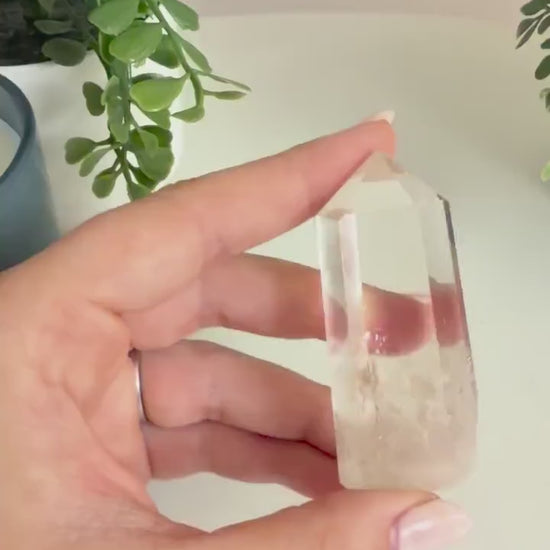 Clear Quartz Tower